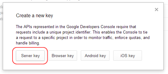 Google APIをサーバーサイドCGIから利用する場合