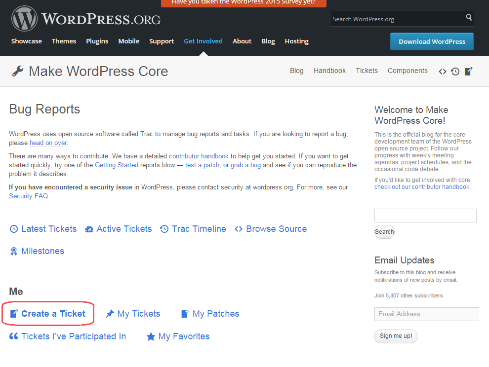 Make WordPress Core
