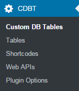 CDBT管理コンソール - ダッシュボード