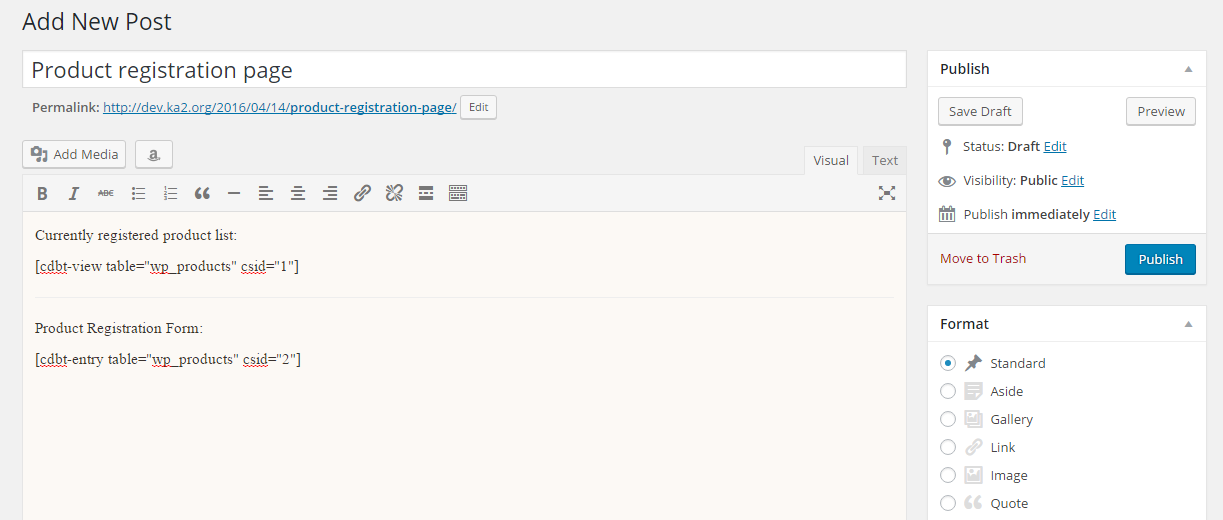 新規投稿作成(1)