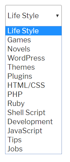 フロントエンド・並び替え後(入れ子無視)