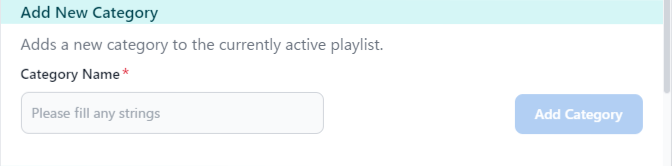 カテゴリー追加
